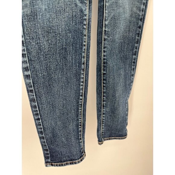 American Eagle Outfitters Womens Skinny Stretch Jeans Size 0 Dark Wash - Picture 4 of 16